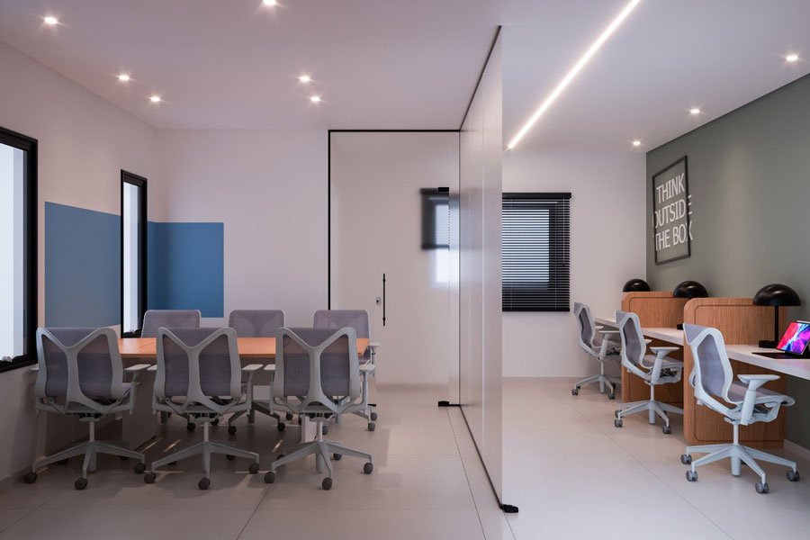 coworking do viena residencial no centro de ubatuba